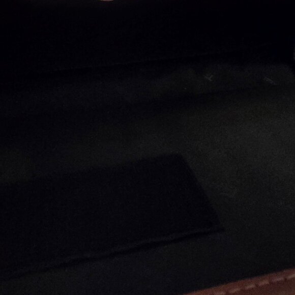 Vintage TARGUS Black Waxed Canvas & Faux Leather Laptop Strap Unisex Bag NEW - Picture 12 of 12